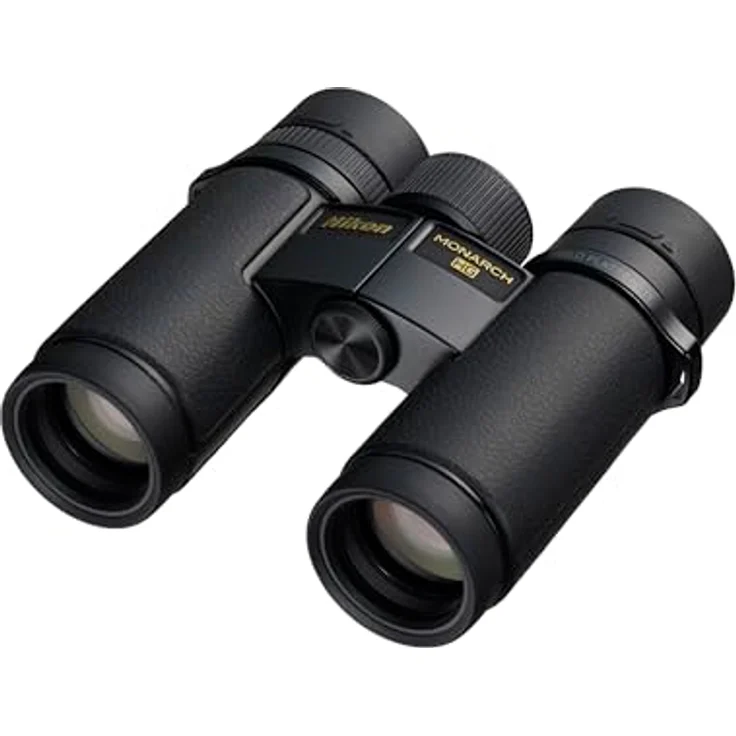 Nikon Monarch HG 10x30, Fernglas mit ED-Glas, wasserdicht und beschlagfrei, grau – Bild 1