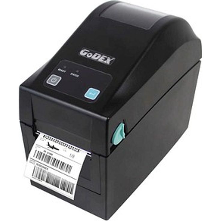 GoDEX DT230 Etikettendrucker, Thermodirektdruck, 300 dpi, 127 mm/s, schwarz