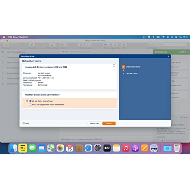 WISO Steuer-Mac 2022 (für Steuerjahr 2021|Standard Verpackung) – Bild 3