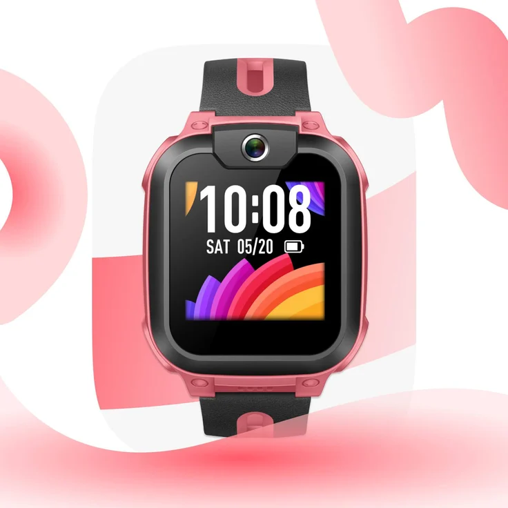 imoo Watch Phone Z1, Kinder-Smartwatch mit GPS und wasserdichtem Design, pink (51.10 mm)