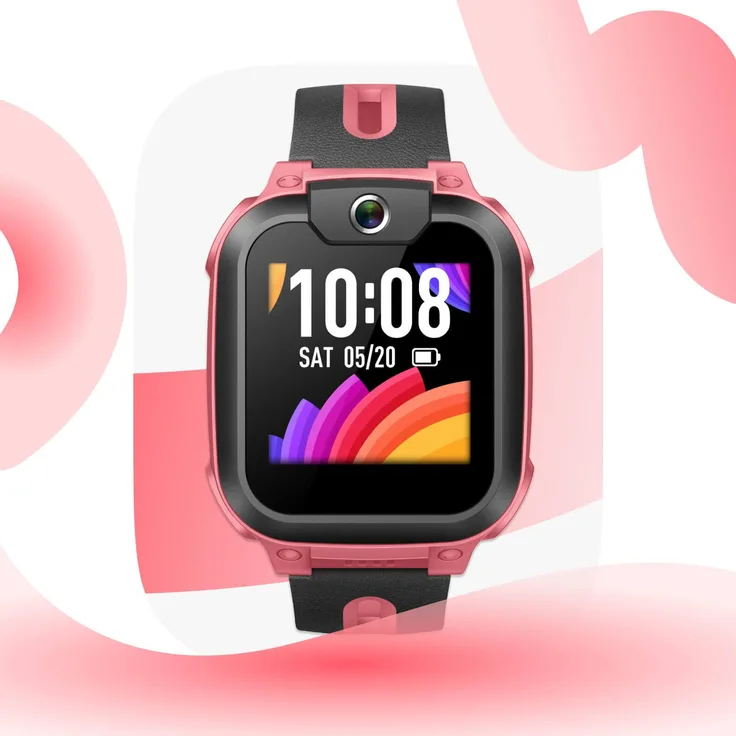 imoo Watch Phone Z1, Kinder-Smartwatch mit GPS und wasserdichtem Design, pink (51.10 mm)