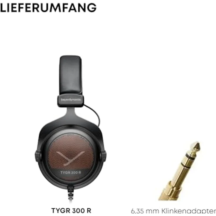 beyerdynamic TYGR 300 R Kopfhörer, offener Gaming-Kopfhörer, kabelgebunden, schwarz – Bild 5