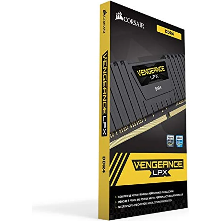Corsair Vengeance LPX 8GB (1x8GB) DDR4 3000MHz C16 XMP 2.0 High Performance Desktop Arbeitsspeicher Kit, Schwarz - Preisvergleich – Bild 3