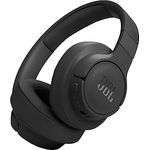JBL Tune 770NC Adaptive Noise Cancelling Wireless Over-Ear-Kopfhörer, Pure Bass Sound, Smart Ambient, Bluetooth 5.3, Le Audio, VoiceAware, 70H Akku, Multi-Point Connect - Schwarz, JBLT770NCBLK