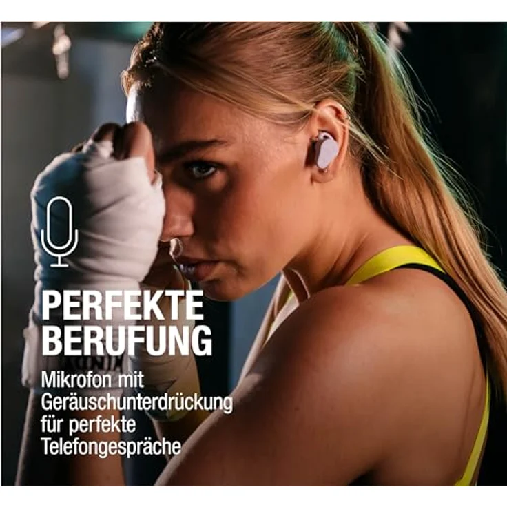 Fresh 'n Rebel Bluetooth®-Ohrhörer "Twins Rush mit Hybrid ANC" TWS Sport Pastel Pink, Kabellose In-Ear Kopfhörer – Bild 6