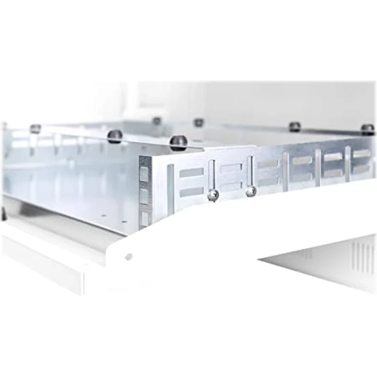 DIGITUS DVR NVR Gehäuse Wandmontage - 2HE 19'' Profil - Montageplatte (inkl. 1HE 19'') - 12'' Monitor-Halterung - Lichtgrau – Bild 5