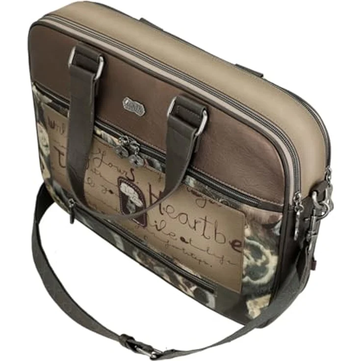 Anekke Real Aktentasche 39 cm, Laptopfach für 16.14" Notebooks, Mehrfarbig – Bild 4