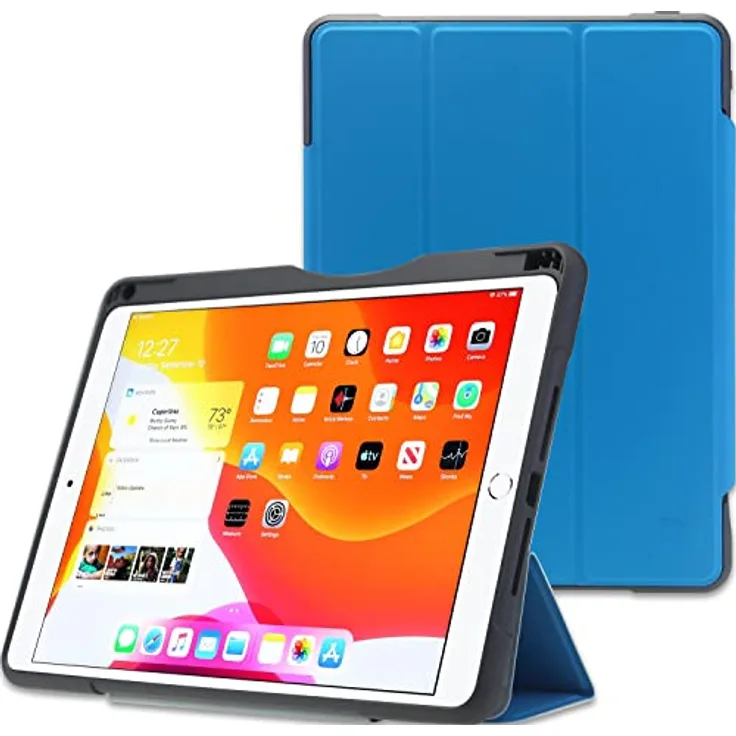 Deqster - Rugged Case 2021 für iPad 10,2″ (7./8./9. Generation) - Schutz-Hülle Tabletzubehör