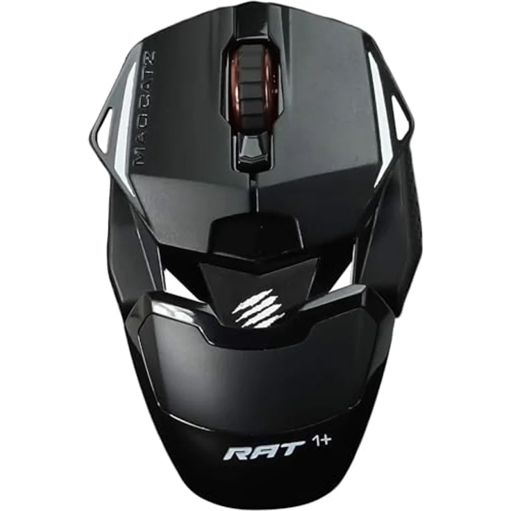 Mad Catz R.A.T. 1+ Maus rechts USB Typ-A Optisch 2000 DPI (MR01MCINBL000-0) – Bild 2