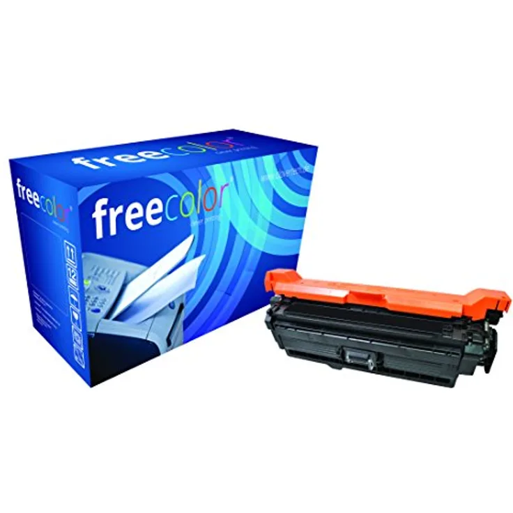 FREECOLOR CE250X, Premium Tonerkartusche für HP Color LaserJet CP3525, 10.500 Seiten, 5% Deckung, schwarz