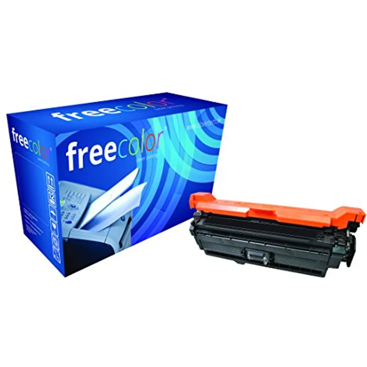 FREECOLOR CE250X, Premium Tonerkartusche für HP Color LaserJet CP3525, 10.500 Seiten, 5% Deckung, schwarz