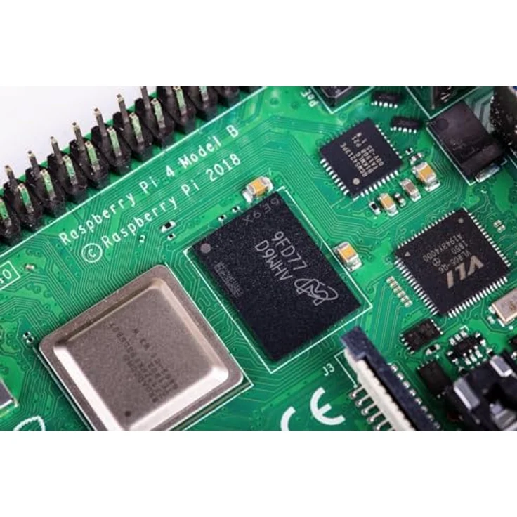 Raspberry Pi 4 model B 8GB LPDDR4, Einplatinencomputer mit ARM Cortex-A72 Quad-Core-Prozessor, 4K-Video-Darstellung, Gigabit LAN – Bild 4