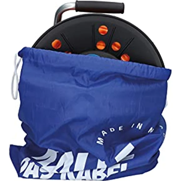 KALLE DAS KABEL Kabeltrommel Camping CEE-Campingkabeltrommel Wohnmobil-Kabeltrommel H07BQ-F 3G 2,5mm² EXTREME SIGNAL 25 Meter, Orange – Bild 5