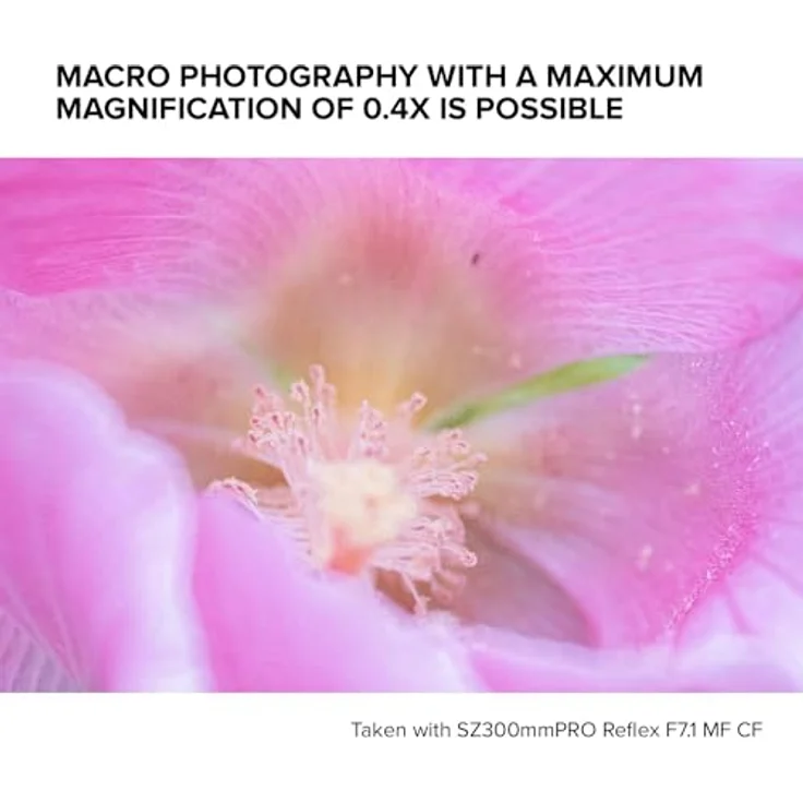Tokina SZ-Pro 300mm F7.1 MF Sony E-Mount, Katadioptrisches Spiegel Tele-Objektiv mit 270° Fokusdrehwinkel und optimierter Vignettierung – Bild 5