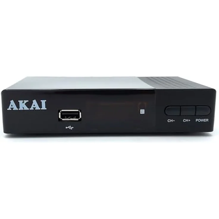 AKAI Zap266kh, DVB-T2 und DVB-C H.265 HD DTT Decoder mit PVR-Funktion, HDMI und USB-Media-Player – Bild 1