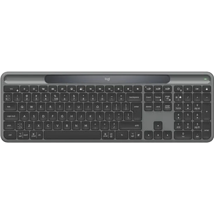 Logitech 920-013764, Kabellose Tastatur mit englischem Layout, grau – Bild 7