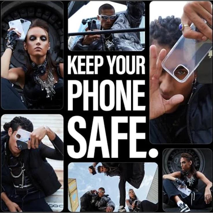 Safe by PanzerGlass™ Handyhülle für iPhone 15 Pro - Hülle aus 100% recyceltem TPU - Wireless Charging kompatibles iPhone 15 Pro Case - vergilbungsresistent – Bild 2