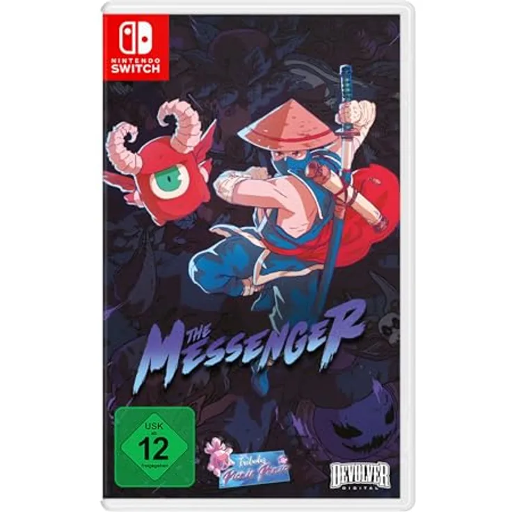 Devolver Digital The Messenger - Switch, Nintendo Switch Spiel mit Picnic Panic DLC und akrobatischem Gameplay