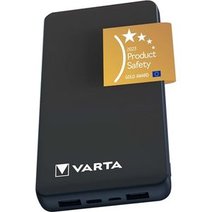 Bild für VARTA Power Bank 20000mAh, Powerbank Power on Demand mit 4 Anschlüssen (1x Micro USB, 2x USB A, 1x USB C)