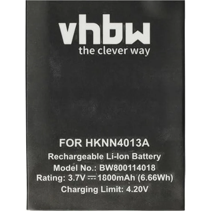 vhbw Akku Ersatz für Motorola BT110, 1800 mAh Lithium-Ion, wiederaufladbar, für Funkgeräte – Bild 5