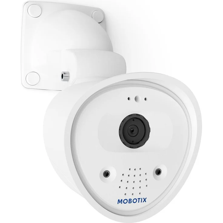 Mobotix Box-Netzwerkkamera (3840 x 2160 Pixels), 4K IP-Kamera mit Nachtsicht, IP66, weiss