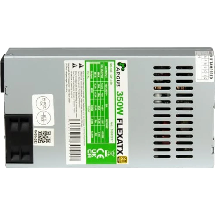 Inter-Tech PC-Netzteil GF-350 Bulk, 350W Ausgangsleistung, 80plus Gold Zertifizierung – Bild 2