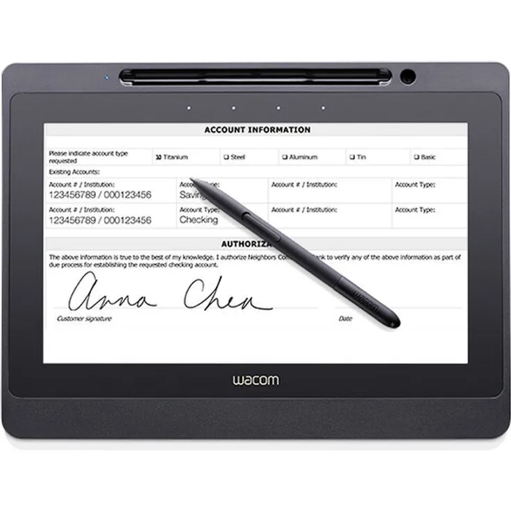 Wacom DTU1141B Grafiktablett, 25,6 cm (10.1") Schwarz mit kabellosem Stift