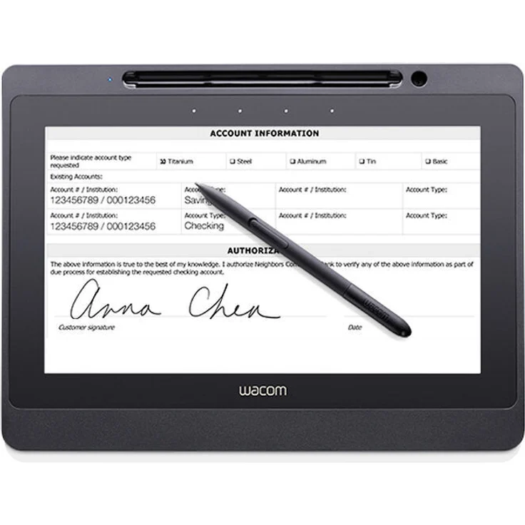 Wacom DTU1141B Grafiktablett, 25,6 cm (10.1") Schwarz mit kabellosem Stift – Bild 1