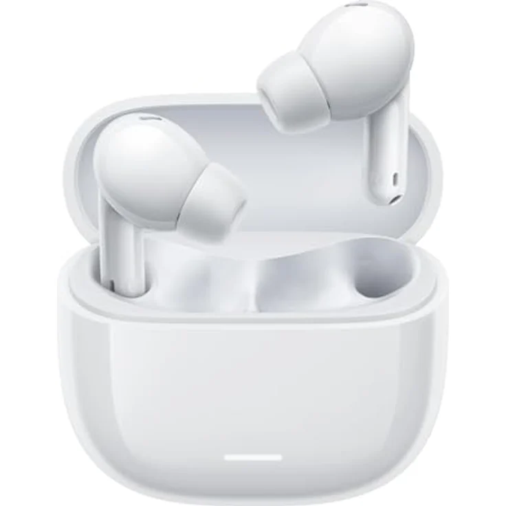Xiaomi Redmi Buds 6 Lite weiß (57181) - Kopfhörer mit 40dB hybrider aktiver Geräuschunterdrückung und 12,4 mm titanbeschichteter Membran – Bild 2