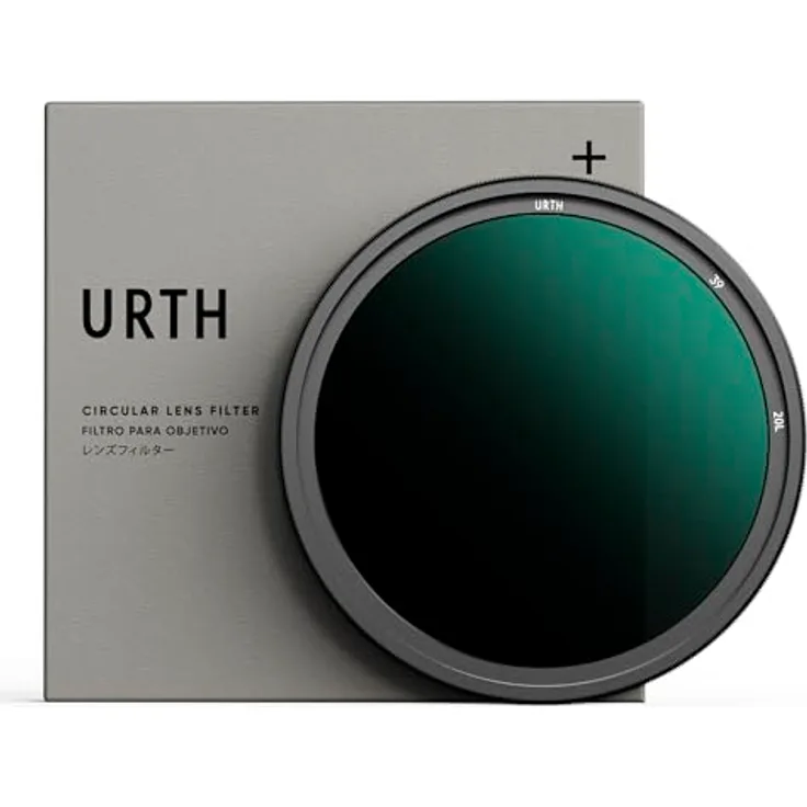 Urth 39 mm Variabler Graufilter ND8-128 (3-7 Stop) ND Filter (Plus+)