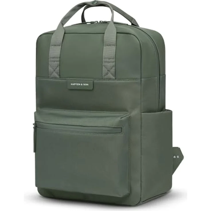 Kapten & Son Bergen Pro Backpack, Freizeitrucksack mit Laptopfach für 15 Zoll Geräte, 15L, wasserabweisend, Dusty Green – Bild 2