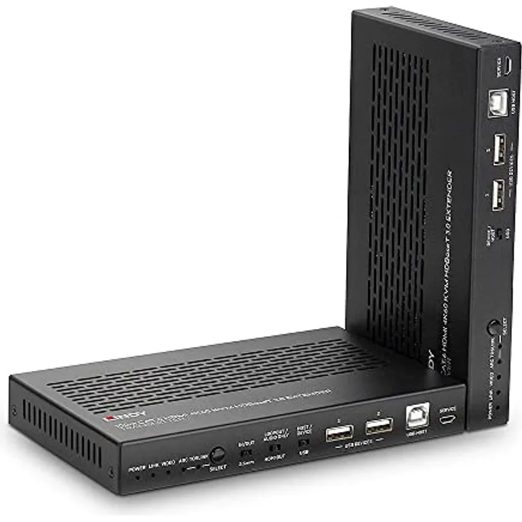 LINDY 100m Cat.6 HDMI 4K60 HDBaseT 3.0 KVM Extender