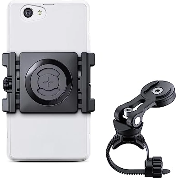 Sp Connect Phone Clamp, Smartphone Halterung für Universal Fahrradhaltung, Schwarz – Bild 2