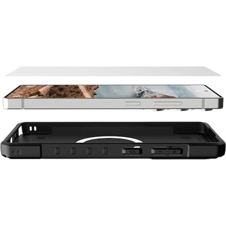 URBAN ARMOR GEAR Tempered Glass Displayschutz-Glas Samsung Galaxy S25 Ultra, Zweifach gehärtetes Glas, Anti-Fingerabdruck, Ultra klar – Bild 4