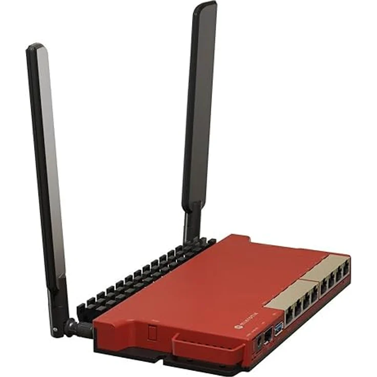 MikroTik L009UiGS-2HaxD-IN Routeur Sans Fil Gigabit Ethernet Monobande (2,4 GHz) Rouge – Bild 2