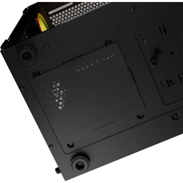 LOGIC PORTOS ARGB MINI USB-3.0-Gehäuse, schwarz, mit gehärtetem Glas-Seitenfenster, max. Grafikkartenlänge 34 cm, für ATX/Micro ATX/Mini-ATX – Bild 10