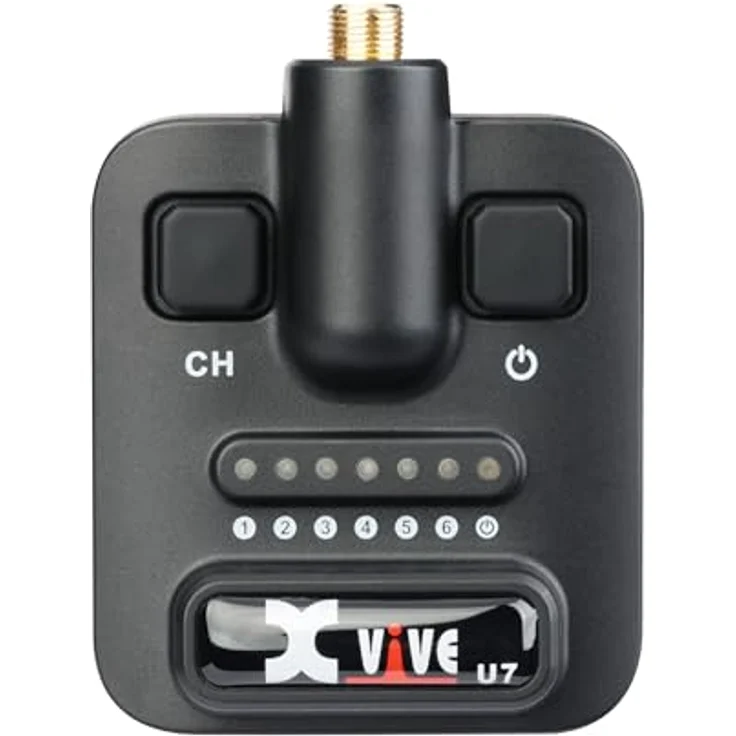 Xvive U7, Wireless System für Saxophone und Trompeten mit abnehmbarem Mikrofon, robustes ABS Gehäuse, inkl. Zubehör – Bild 2
