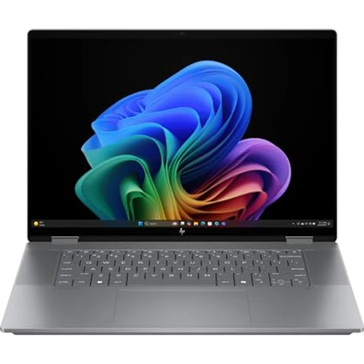 HP OmniBook X FlipNGAI 16-ar0475ng, 16" Notebook mit 32.77 GB RAM, 1 TB SSD, Touch-Display, silber – Bild 6