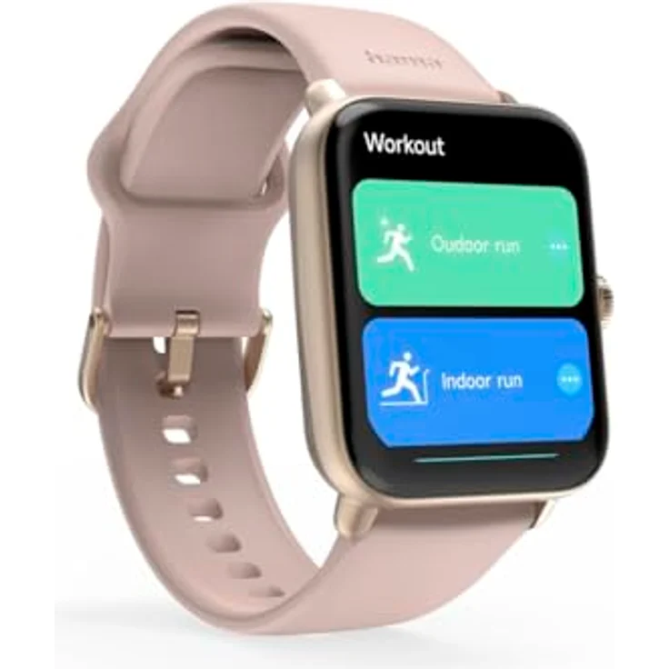 Hama Smartwatch 6010, GPS, TFT-Display 1,65", Telefonfunktion, wasserdicht, RS, sportliches Design – Bild 5
