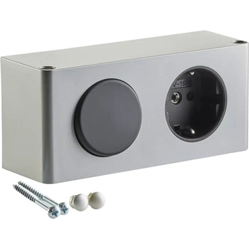 kalb | Energiebox 12V 12W für LED Beleuchtung Kombibox Steckdose und