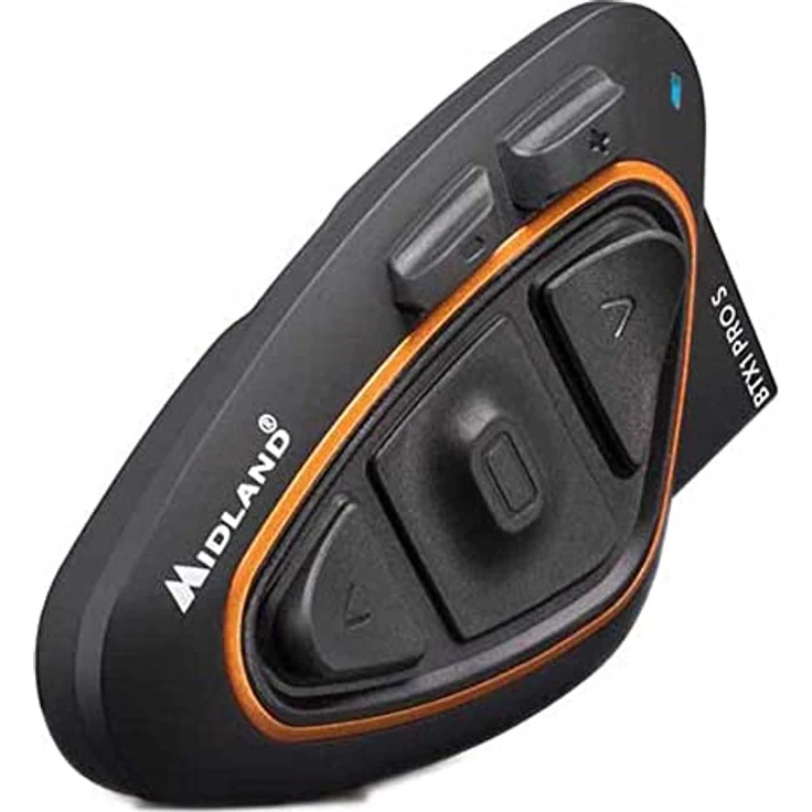 Midland Btx1 Pro S 2022, Intercom mit Vollduplex, 23 Stunden Akkulaufzeit, Schwarz – Bild 2