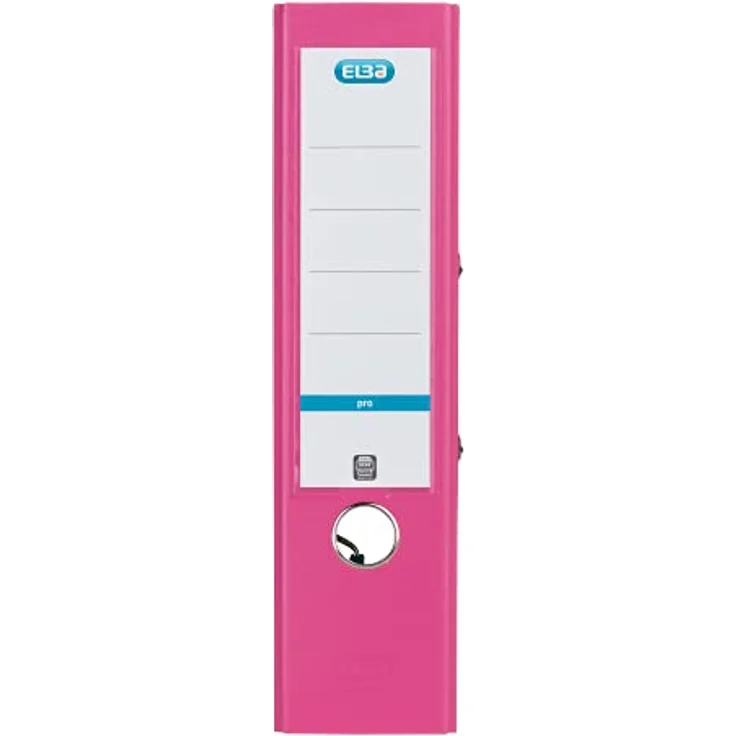 ELBA Aktenordner Ordner smart Pro PP/Papier - A4, 80 mm, pink - Strapazierfähiger Ordner für das Home-Office – Bild 2