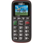 MAXCOM MM428L 1.8´´ 2G Dual Senior Mobiltelefon Schwarz/Rot, Bluetooth, FM-Radio