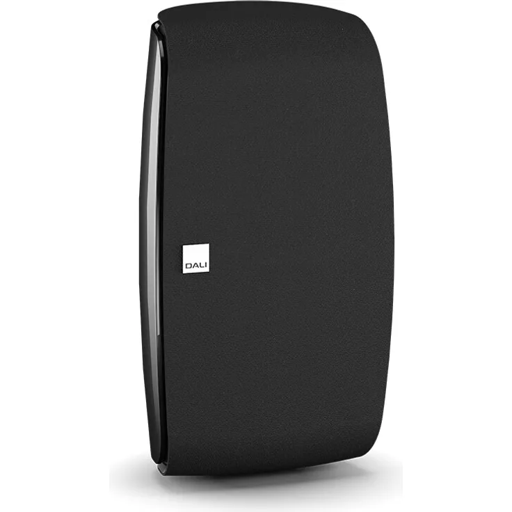 DALI Fazon Sat, kompakter Premium-Design-Lautsprecher mit 115 mm Tiefmitteltöner und 28 mm Hochtöner, schwarz