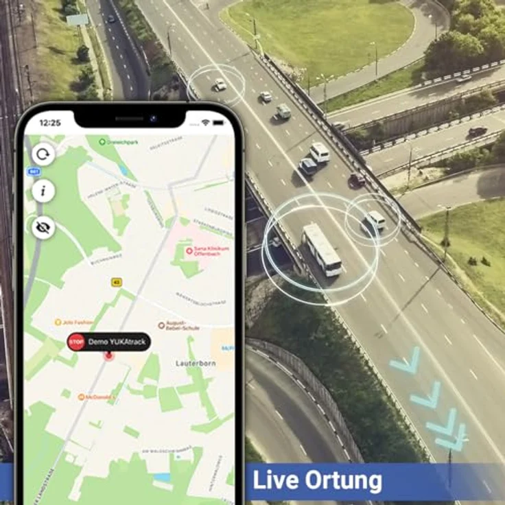 YUKAtrack easyWire 4G AIO GPS Car Tracker, präzise Fahrzeugortung, inklusive SIM-Karte und Datenflat, wasserfest – Bild 4