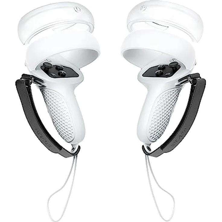 Stealth Touch Controller Grip Cover für Meta Quest 2 Virtual-Reality-Brille, weiß – Bild 6