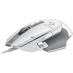 Logitech G502 X Kabelgebundene Gaming-Maus - LIGHTFORCE Hybrid optisch-mechanische Primärschalter, HERO 25K Gaming-Sensor, Kompatibel PC - macOS/Windows - Weiß
