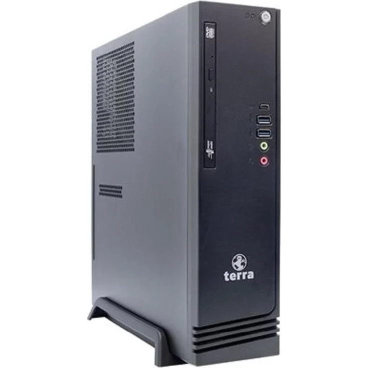 Terra PC-BUSINESS 6000 Ultra 5, kompakter Desktop-PC mit Intel Core Ultra, 16 GB RAM, 500 GB M.2 PCIe SSD, Windows 11 Pro, Schwarz