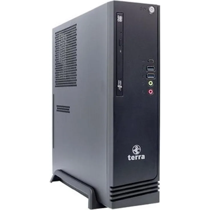 Terra PC-BUSINESS 6000 Ultra 5, kompakter Desktop-PC mit Intel Core Ultra, 16 GB RAM, 500 GB M.2 PCIe SSD, Windows 11 Pro, Schwarz