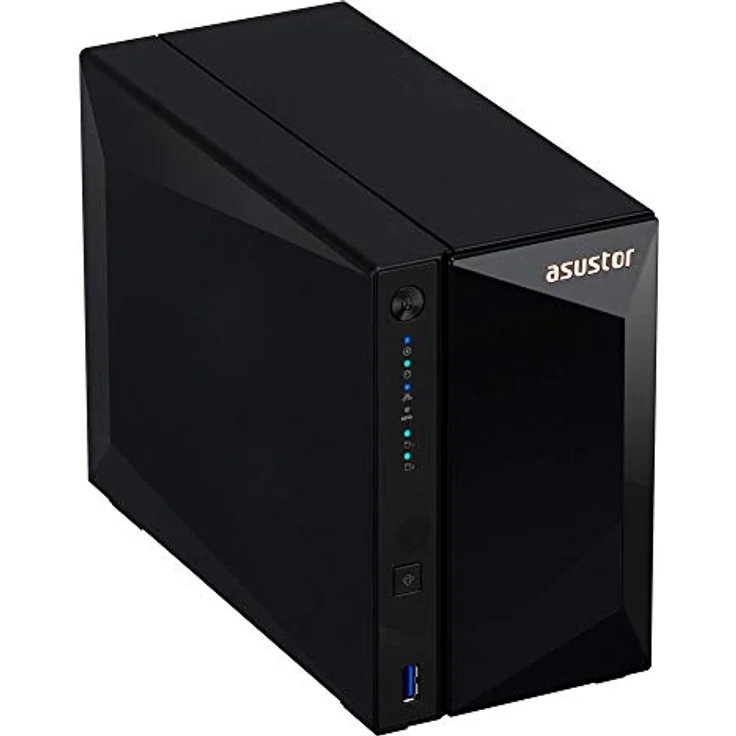 Asustor AS3302T NAS & Speicherserver Eingebauter Ethernet-Anschluss Schwarz RTD1296 (AS3302T) – Bild 3
